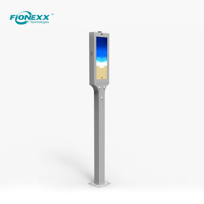 Καλή τιμή Υψηλή φωτεινότητα IP65 2k LCD Pole Display Πληροφορίες σταθμού λεωφορείων Ψηφιακή σήμανση σε απευθείας σύνδεση