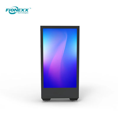 Καλή τιμή Φαν ψύξη διπλής όψης ψηφιακή σήμανση στάση λεωφορείου οθόνη 75 ιντσών σε απευθείας σύνδεση