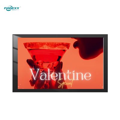 Καλή τιμή 49 ιντσών Μαύρο AD Board Εξωτερικό Χωρίς ανεμιστήρα Επικοινωνιακή σήμανση με τοίχο σε απευθείας σύνδεση