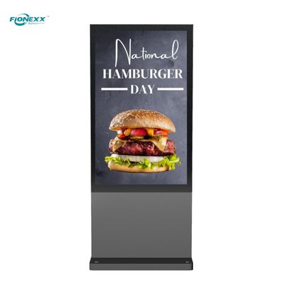 Καλή τιμή Ενεργειακά αποδοτικό 49 ιντσών εξωτερικό ψηφιακό τοτέμ για το δρόμο σε απευθείας σύνδεση