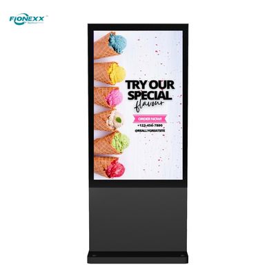 Καλή τιμή 49 ιντσών Μαύρο AD Board Εξωτερικό χωρίς ανεμιστήρα Βόρειο Ψηφιακό Τότεμ σε απευθείας σύνδεση