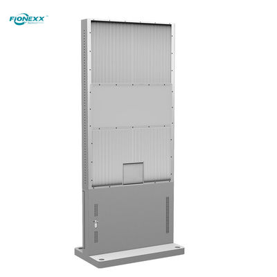 Καλή τιμή Ανθεκτικό 75 ιντσών εξωτερικό ψηφιακό τοτέμ Ασημένιο κέλυφος σε απευθείας σύνδεση