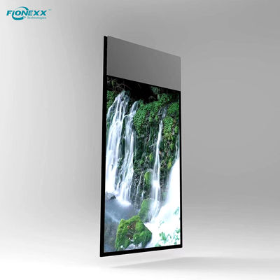 Καλή τιμή 55 ιντσών Ultra Slim διπλής όψης κρεμασμένη οθόνη σε απευθείας σύνδεση