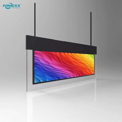 Καλή τιμή 43 ιντσών Ultra Slim Δύο πλευρικές κρεμασμένη οθόνη οθόνη τοπίου με γυάλινο περιθώριο σε απευθείας σύνδεση