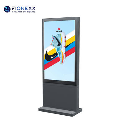 Καλή τιμή Υψηλή φωτεινότητα 55 ιντσών ψηφιακή σήμανση οθόνη χωρίς ανεμιστήρα εξωτερική σήμανση LCD σε απευθείας σύνδεση