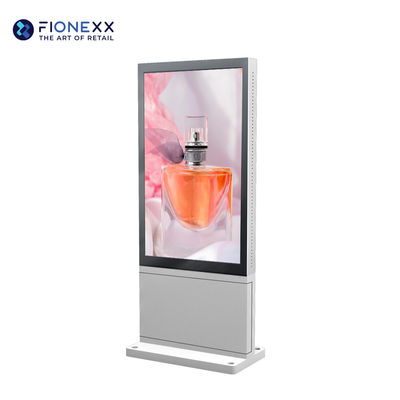 Καλή τιμή 55 ιντσών 2500 νιτ χωρίς ανεμιστήρα εξωτερική σήμανση τότεμ LCD οθόνη σε απευθείας σύνδεση