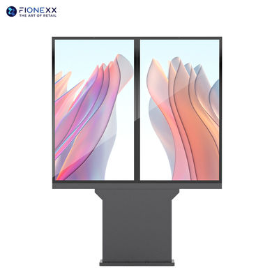 Καλή τιμή Εμπορική ποιότητα Drive μέσω ψηφιακής σήμανσης για σταθερά εξωτερικά κιόσκι 55 ιντσών σε απευθείας σύνδεση