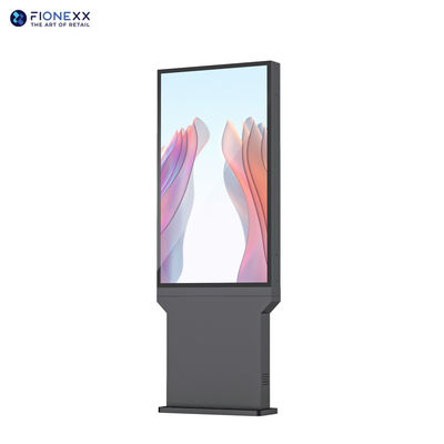 Καλή τιμή 55 ιντσών Drive Through Digital Signage Μία οθόνη IP66 Εξωτερικό Πίνακα σε απευθείας σύνδεση