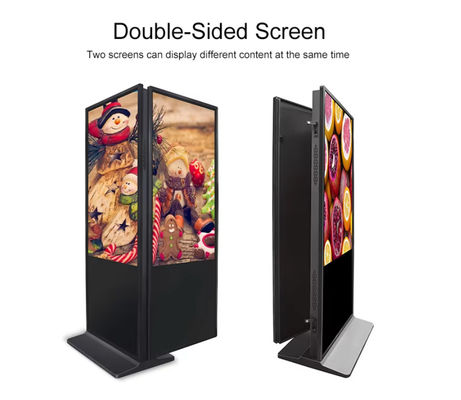 Καλή τιμή AD/Windows/Android Solution LCD Floor Stand Commercial Advertising Video Player για εσωτερική ψηφιακή σήμανση και οθόνη σε απευθείας σύνδεση