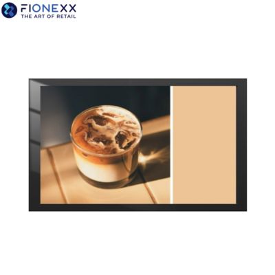 Καλή τιμή 65 ιντσών Μαύρο AD Board Εξωτερικό Χωρίς ανεμιστήρα Επικοινωνιακή σήμανση με τοίχο σε απευθείας σύνδεση