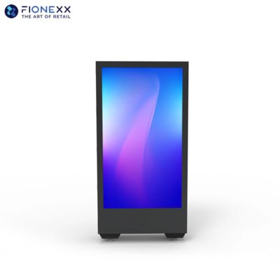 Καλή τιμή Φαν ψύξη διπλής όψης ψηφιακή σήμανση στάση λεωφορείου οθόνη 75 ιντσών σε απευθείας σύνδεση