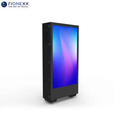 Καλή τιμή Σταθμός λεωφορείου 75 ιντσών Ψηφιακή σήμανση διπλής όψης Ψηφιακή οθόνη IP65 σε απευθείας σύνδεση