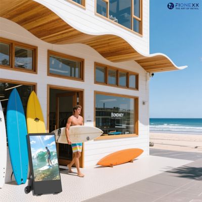 Καλή τιμή IP55 Οθόνη Υψηλής Φωτεινότητας HD Εξωτερικού Χώρου Ψηφιακή Σήμανση με Μπαταρία Ψηφιακή Σήμανση 43 ιντσών που Λειτουργεί με Μπαταρία σε απευθείας σύνδεση