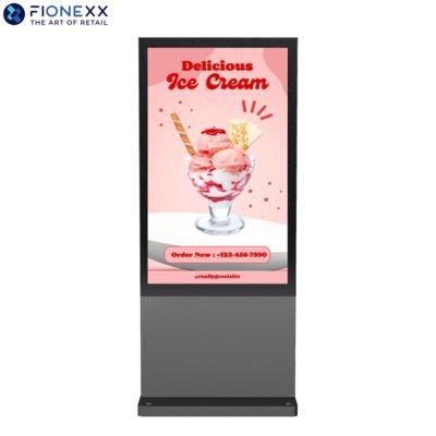 Καλή τιμή Διάφραση ψηφιακής σήμανσης χωρίς ανεμιστήρα στο εξωτερικό 3840*2160 σε απευθείας σύνδεση