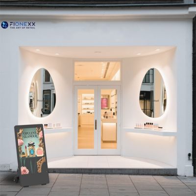 Καλή τιμή Εξωτερικές IP65 Ηλεκτρονικές πινακίδες με μπαταρία 43 ιντσών ανθεκτική στο νερό οθόνες LCD αφίσα σε απευθείας σύνδεση