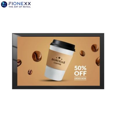 Καλή τιμή 800-2500nits Πίνακας διαφήμισης LCD 55 ιντσών Εμπορική οθόνη Προφίλ αλουμινίου σε απευθείας σύνδεση