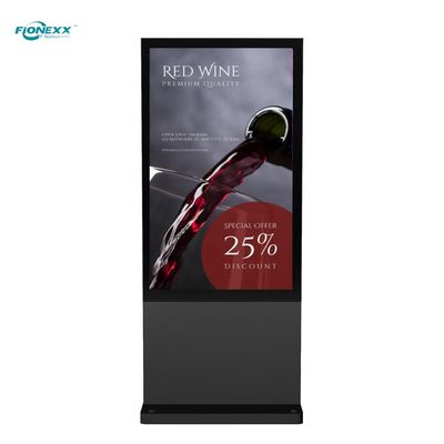 Καλή τιμή 86 ιντσών Μαύρο AD Board Εξωτερικό χωρίς ανεμιστήρα Βόρειο Ψηφιακό Τότεμ σε απευθείας σύνδεση