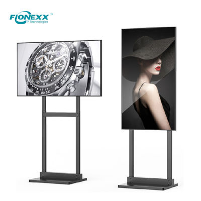 65 ιντσών 4K υψηλής φωτεινότητας LCD παράθυρο εμφανίζει μονόπλευρο τοπίο / πορτρέτο