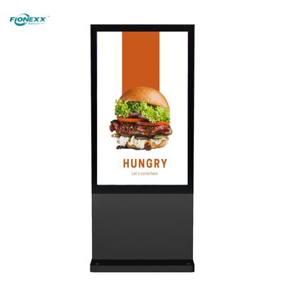 Καλή τιμή Στεκό LCD Εικονική οθόνη LCD Ψηφιακή σήμανση Διαφήμιση Τότεμ Στοίχημα Στεκό Κιόσκι σε απευθείας σύνδεση