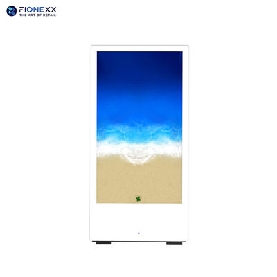 Καλή τιμή 2000 νιτ φωτεινότητα Ψηφιακό Κιόσκι LCD με κινητή μπαταρία IP65 Αδιάβροχο WiFi και σύνδεση Bluetooth σε απευθείας σύνδεση
