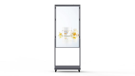 Καλή τιμή Κρεμαστική ψηφιακή οθόνη LCD 25mm 55inch εσωτερική διπλής όψης σε απευθείας σύνδεση