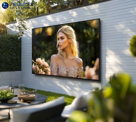 Εξωτερική IP55 αδιάβροχη τηλεόραση για μερικό ήλιο με συμβατό τοίχο