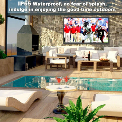 43-55 ίντσες IP55 4k UHD Πισίνο Αδιάβροχη τηλεόραση Θόρυβος τηλεόραση Θάλασσα σπίτι τηλεόραση Γιατ / θαλάσσια τηλεόραση