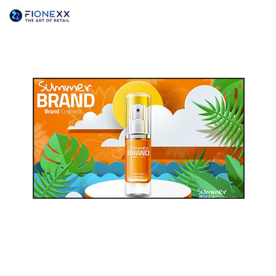8mm Bezel QLED Monitor Android LCD Digital Signage Display Κιόσκος για 4K Βίντεο Τείχος Mount Διαφημίσεις