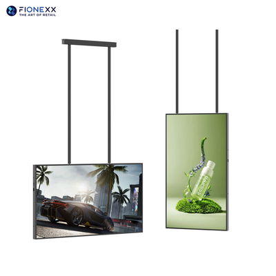 55 ιντσών Android Board Slim Bezel OD10 υψηλής φωτεινότητας κρεμασμένη μονόπλευρη οθόνη που βλέπει το παράθυρο