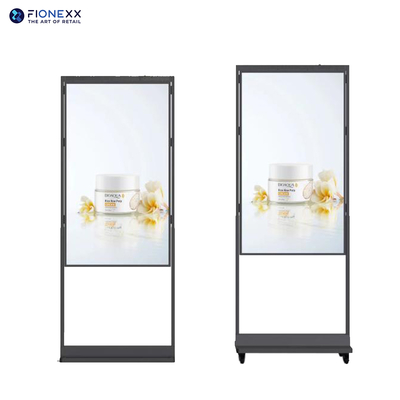 CE 4000nits LCD παράθυρο εμφανίζει ελεύθερο στέκεται παράθυρο ψηφιακή σήμανση