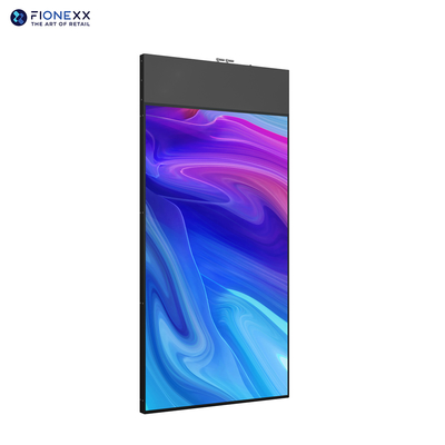 Καλή τιμή 55 ιντσών Ultra Slim Double Side Hanging LCD Display Ψηφιακή ψηφιακή οθόνη 700nits + 700nits σε απευθείας σύνδεση