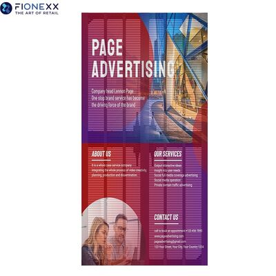 Καλή τιμή Διαφανής οθόνη LED P5.9 P6.9 P10.4 GOB Ευέλικτη προσαρμογή Υπερ-ελαφρύ βάρος 6.9 KG Εξαιρετική διάχυση θερμότητας IP65 Αδιάβροχο σχεδιασμό Φρέμα από ανθρακονήματα Υψηλή διαφάνεια σε απευθείας σύνδεση