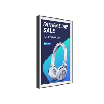 28.5 ίντσες Χρωματιστή Ηλεκτρονική Επισκόπηση Χαρτιού Βάτρια έκδοση Προσαρμοσμένο πλαίσιο Χρώμα Πράσινη Τεχνολογία Επισκόπηση E-Χάρτης