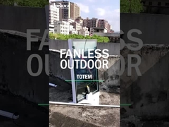 55 ιντσών 2500 νιτ χωρίς ανεμιστήρα εξωτερική σήμανση τότεμ LCD οθόνη