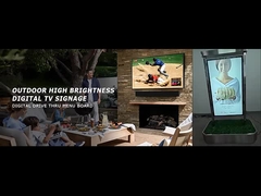 Εξωτερική τηλεόραση με όλα τα μέταλλα