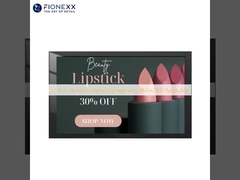 55 ιντσών Ψηφιακή Σήμανση Εξωτερικού Χώρου με Ανάλυση 3840x2160